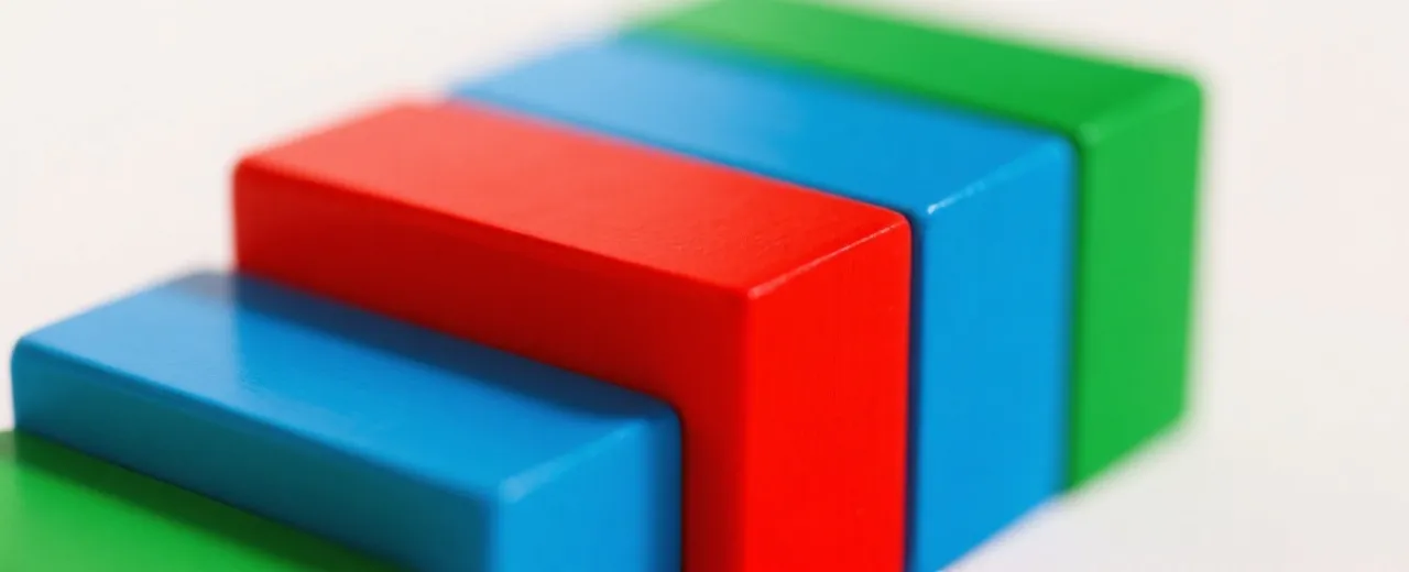 波色比例示意图